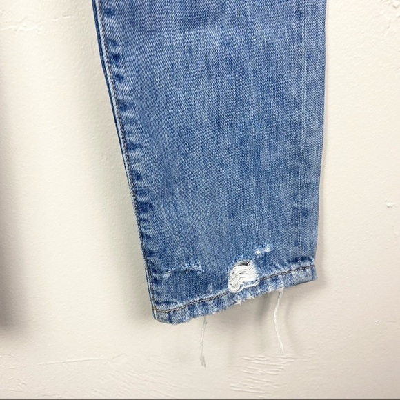 Flying Monkey | Distressed Medium Wash Boyfriend Denim Jeans Size 25 - Picture 3 of 8